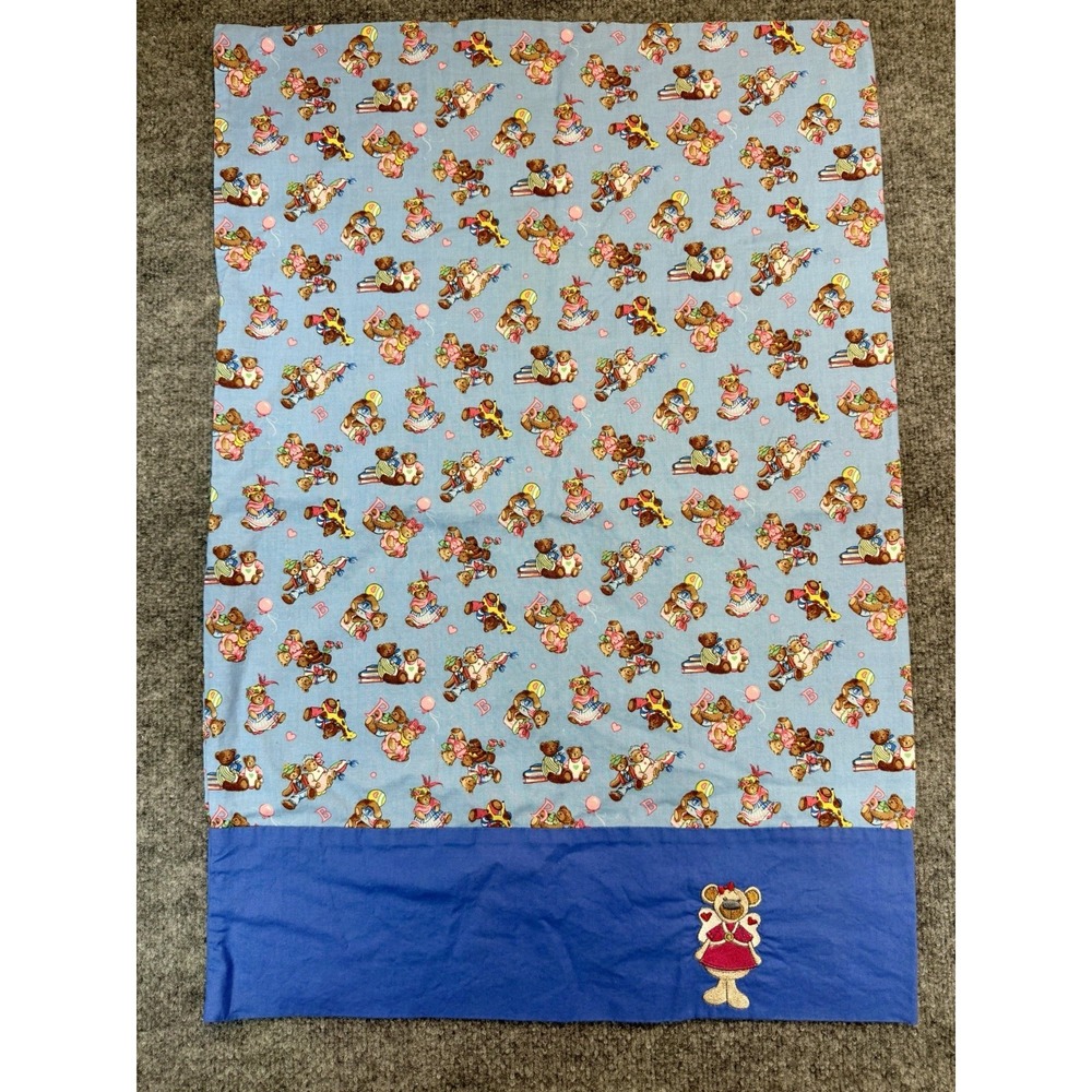 Vintage Cranston VIP Fabrics "B is for Bears" Pillowcase